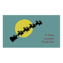 Santa's Business Card