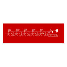 Santa's Calling Card Business Cards