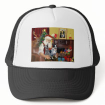 Santa's Cattle Dogs Hats