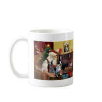 Santa's Cattle Dogs Mug