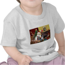 Santa's Cattle Dogs Shirts