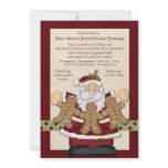 Santa's Cookie Exchange Invitation