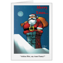 SANTA'S DIET cards