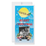 Santa's Farewell photo cards