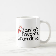 Santas Favourite Grandma 2 Mug