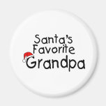 Santas Favourite Grandpa Fridge Magnet