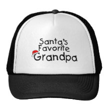 Santas Favourite Grandpa Trucker Hat