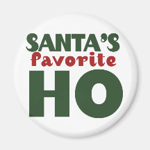 Santas Favourite HO Fridge Magnets