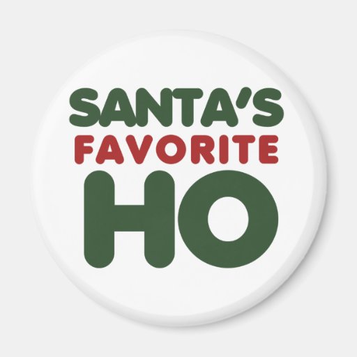 Santas Favourite Ho Magnets