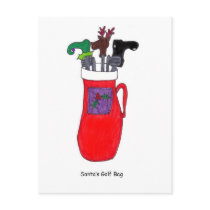 Santa's Golf Bag