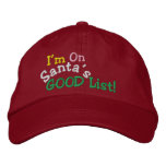 SANTA's GOOD List ... ; ) Cap by SRF