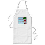 Santa's Helper Cute Elf Holiday Apron