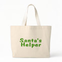 Santas Helper Green bags