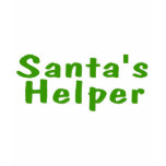 Santas Helper Green t-shirts