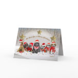 Santa's Helpers A Merry Christmas Card