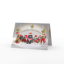 Santa's Helpers A Merry Christmas Card