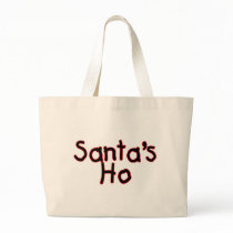 Santas Ho Canvas Bag
