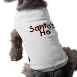 Santas Ho pet clothing