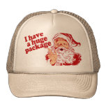Santas Huge Package Trucker Hats