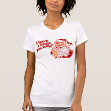 Santas Huge Package Tshirts
