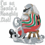 Santa's List - Personalise Embroidered Hooded Sweatshirt