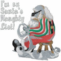 Santa's List - Personalise embroidered shirts