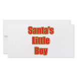 Santa's Little Boy photo cards