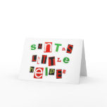 Santa's Little Helper Greeting Cards