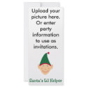 Santa's little helper. Elf Christmas gifts & tees. rack cards