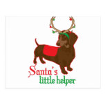 santas little helper postcards