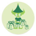 Santa's Little Helper stickers