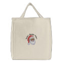 Santa's Naughty Helper embroidered bags