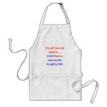Santa's Naughty List aprons