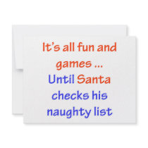 Santa's Naughty List