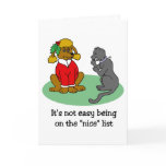 Santa's Nice List cards