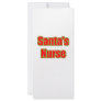 Santa's Nurse Full Color Rack Card