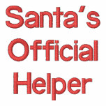 Santa's Official Helper embroidered shirts