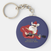 Santa's Other Gig Key Chains