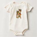 Santa's Reindeer Baby Tee t-shirts