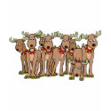 Santa's Reindeer t-shirts