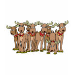 Santa's Reindeer t-shirts