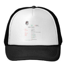 santas resume christmas hat