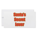 Santa's Secret Lover photo cards