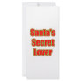 Santa's Secret Lover Full Color Rack Card