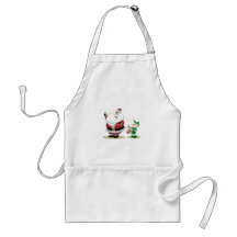 Santa's Short List Apron