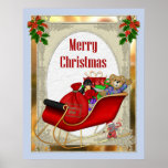 Santa's Sleigh posters