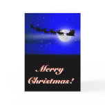 Santa's Sleigh Ride cards