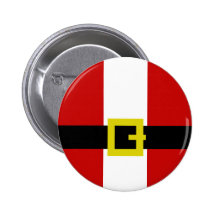 Santa's Suit Pinback Button