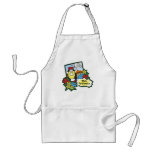"Santa's Surfing?" Chef's Apron