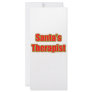 Santa's Therapist Customized Rack Card